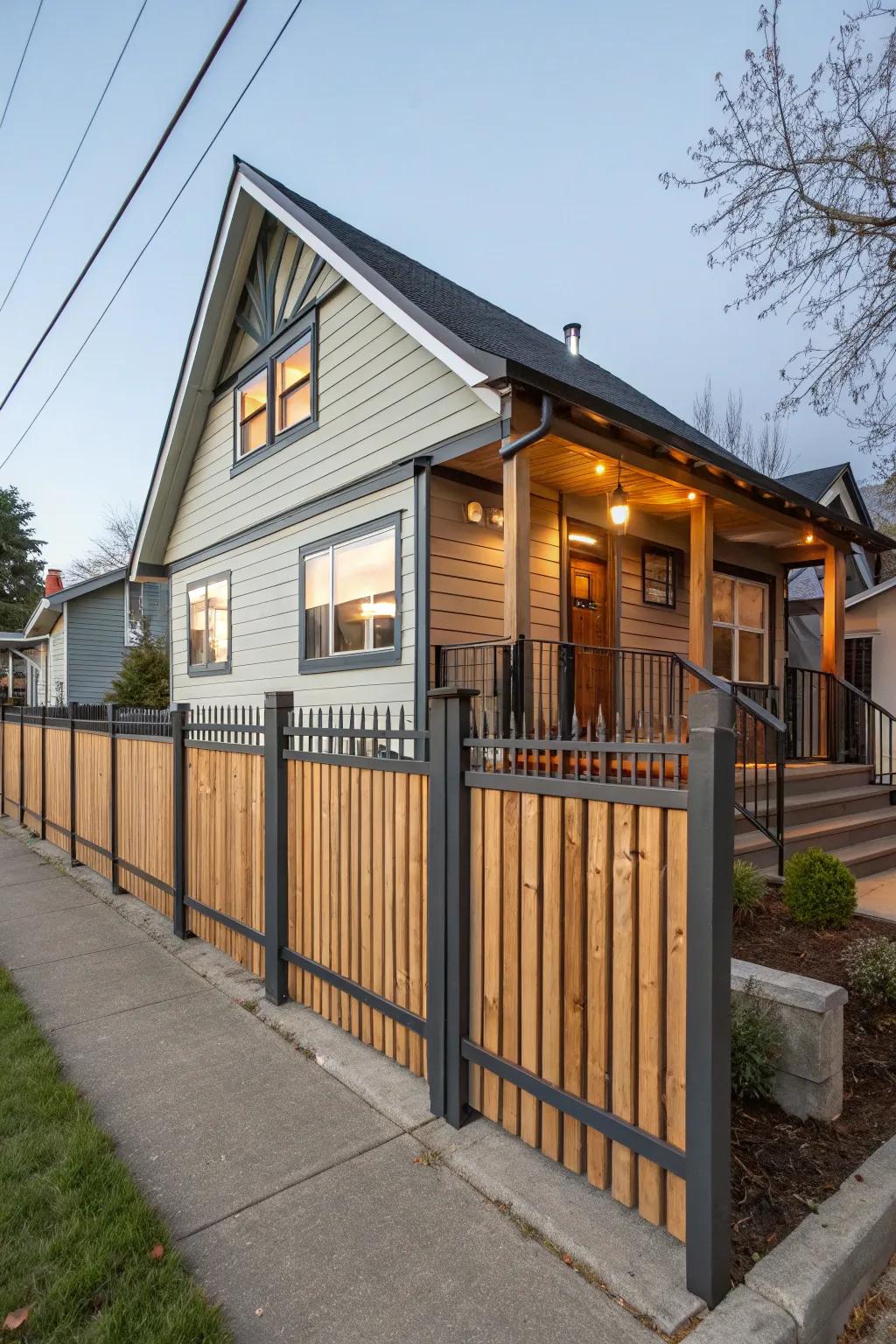 Stylish fencing solutions frame your residence with design and elegance.