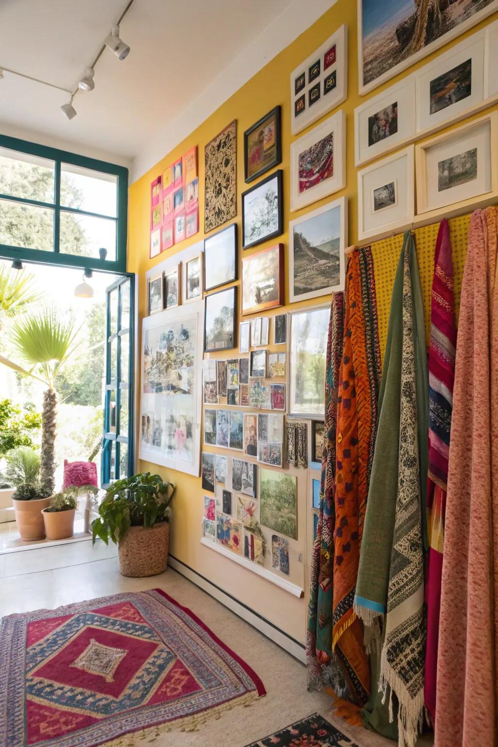 Media integration for a deep visual experience.