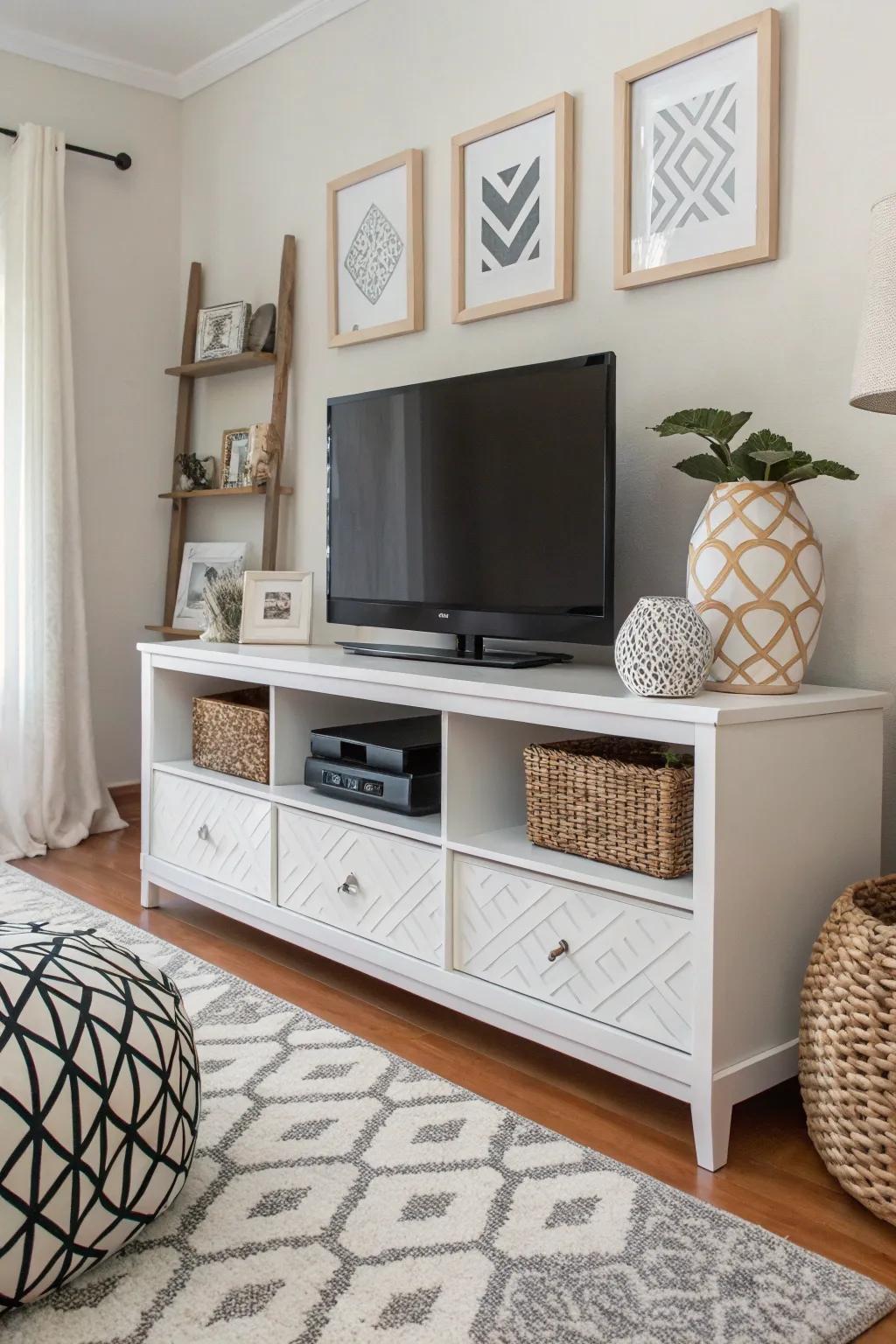 Introduce a modern twist with angular designs.