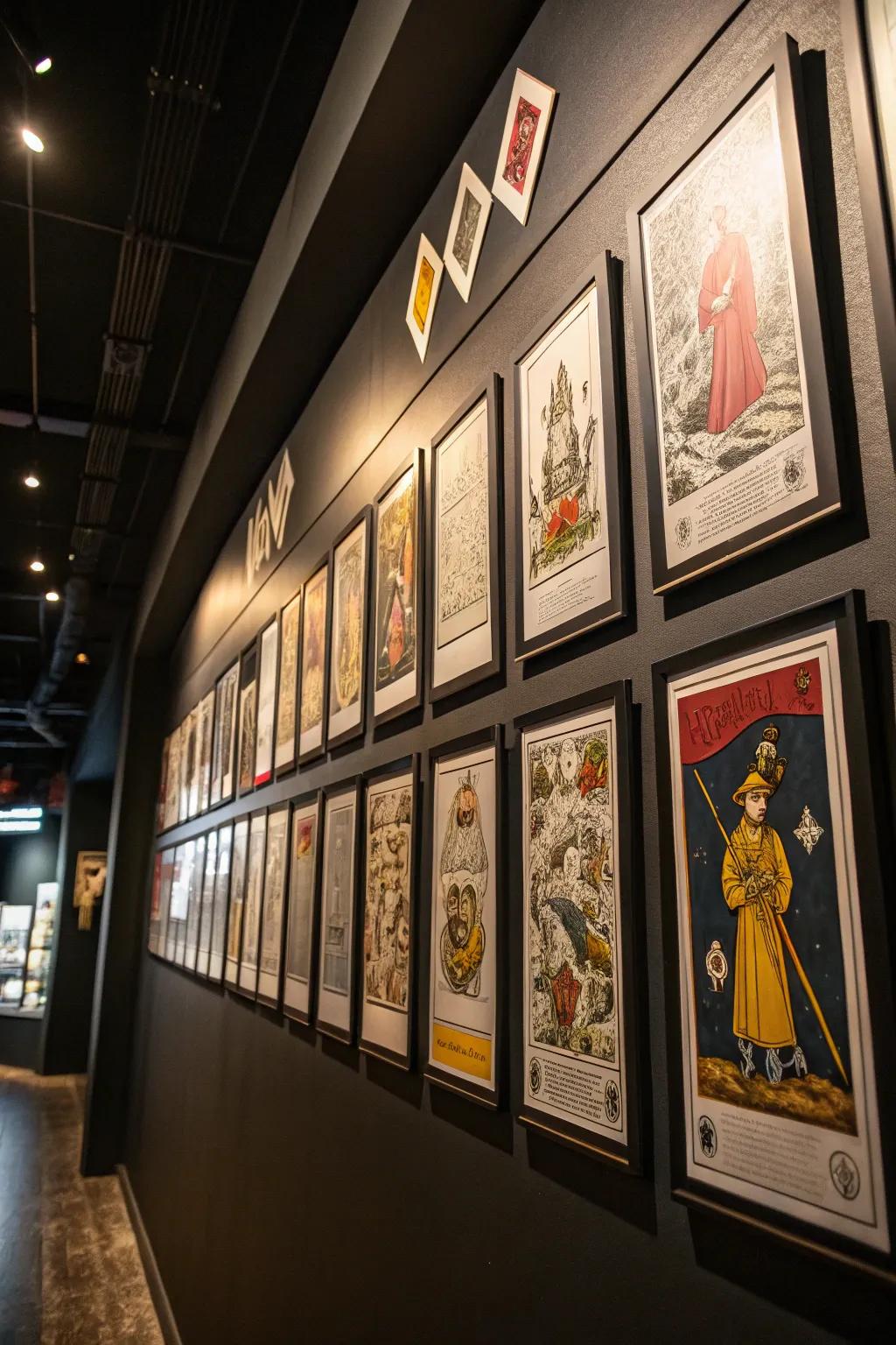 Tarot folios convey an element of mystical arts.