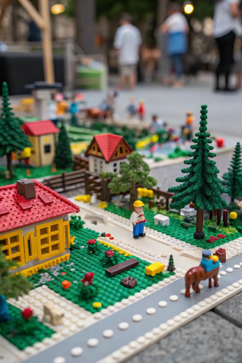 Tiny landscapes fostering big imagination.