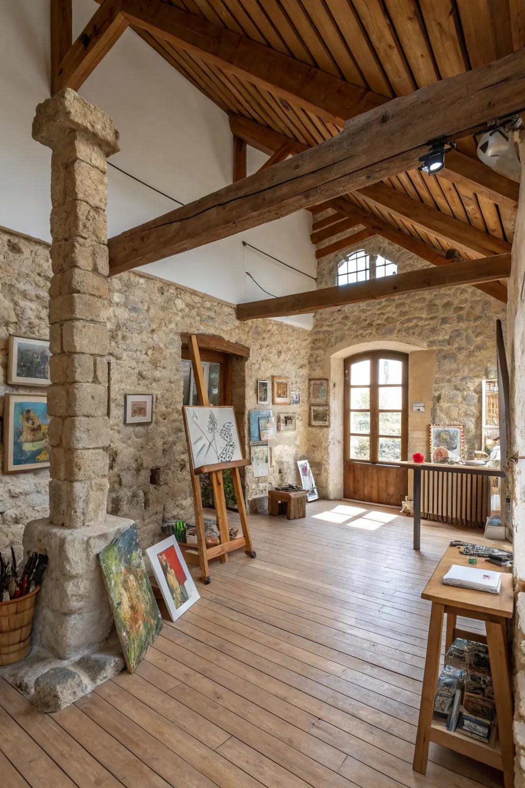 A hint of nature within your studio.