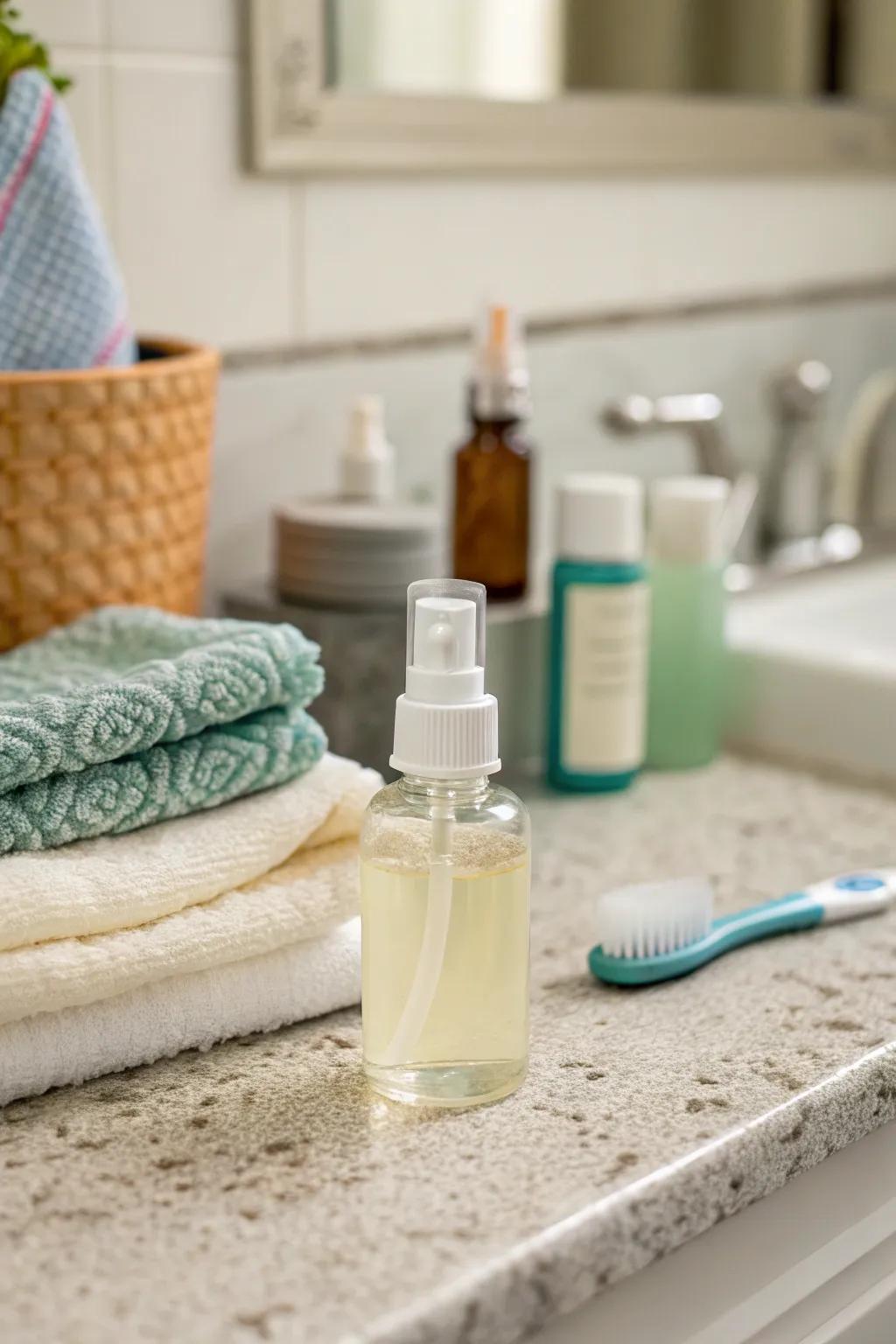 A cooling face mist is a quick spa refreshment for your skin.