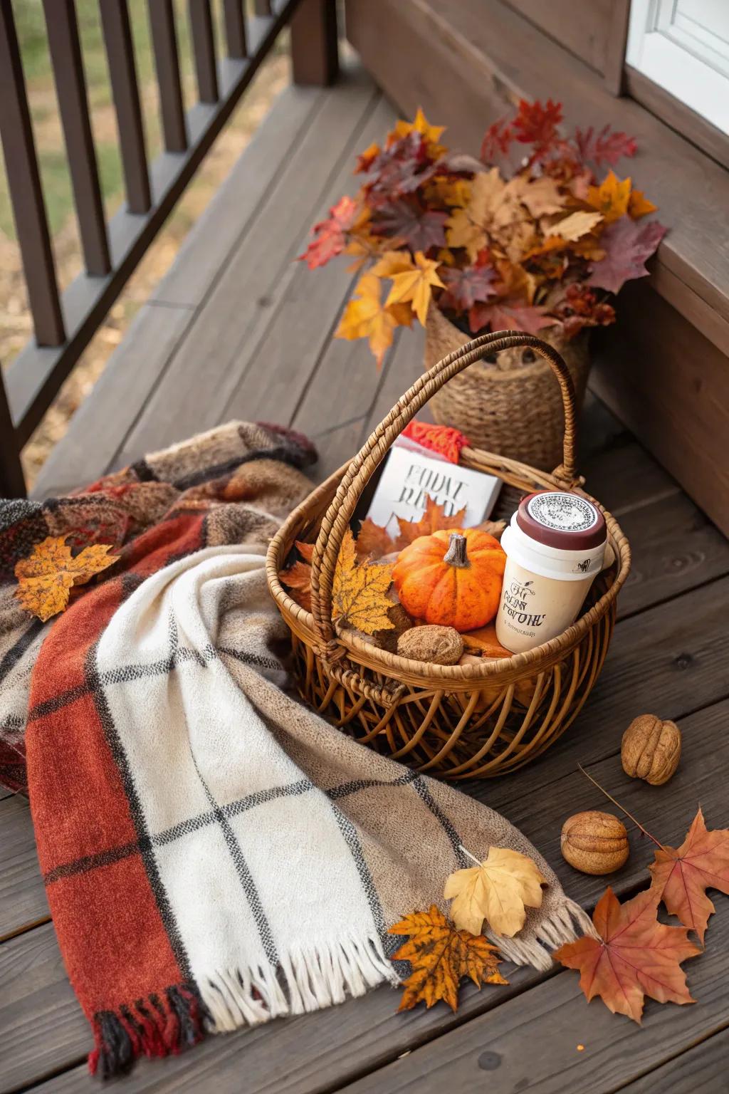 Celebrate seasonal transitions with uniquely themed baskets.
