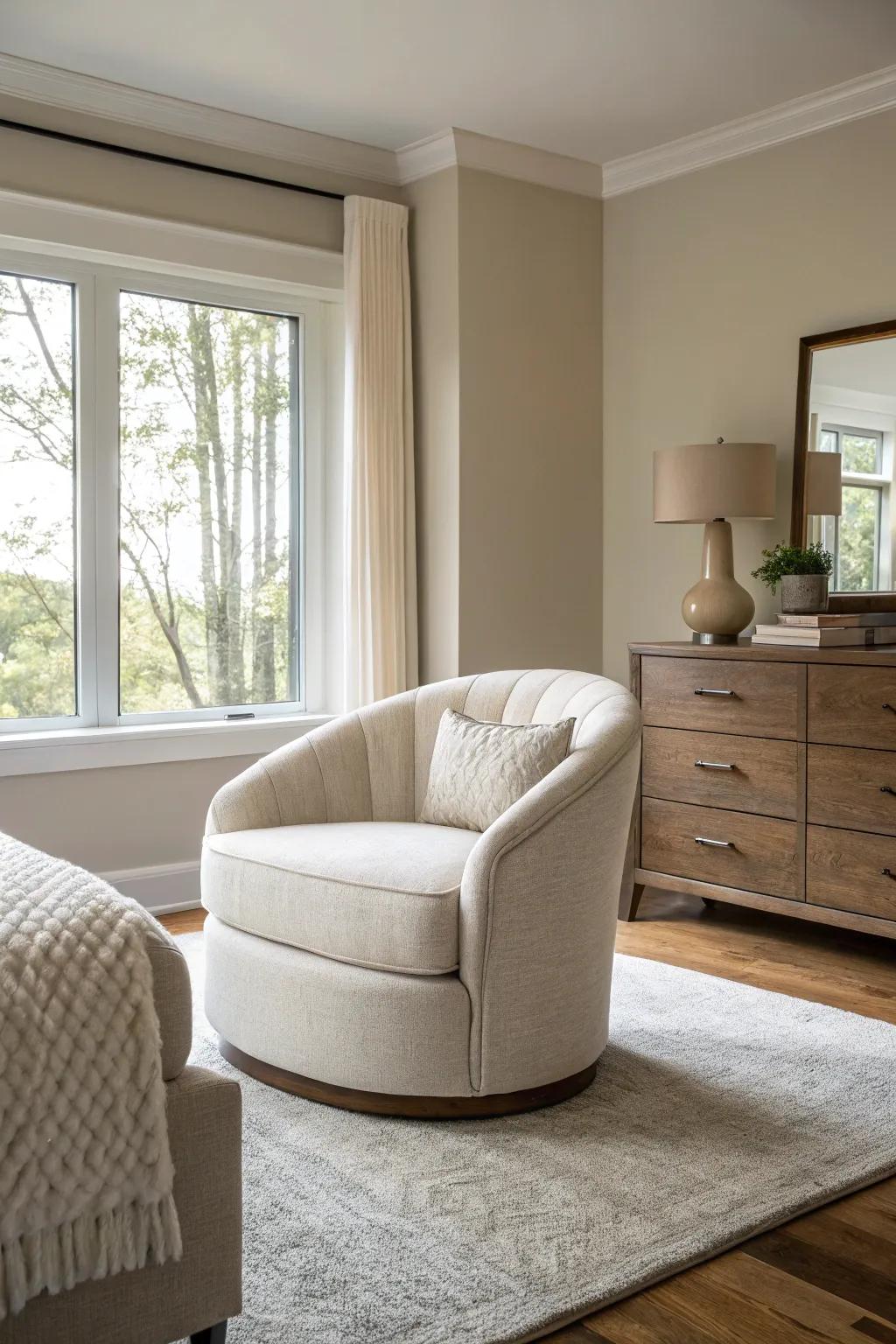 Tub chairs offer both comfort and a modern aesthetic for any space.