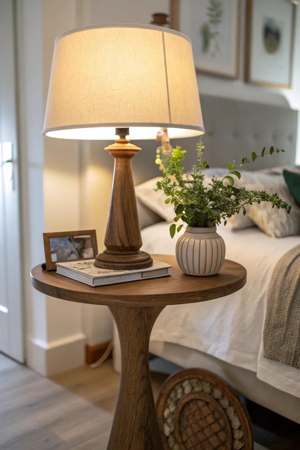 Pedestals offer elegance and functionality.