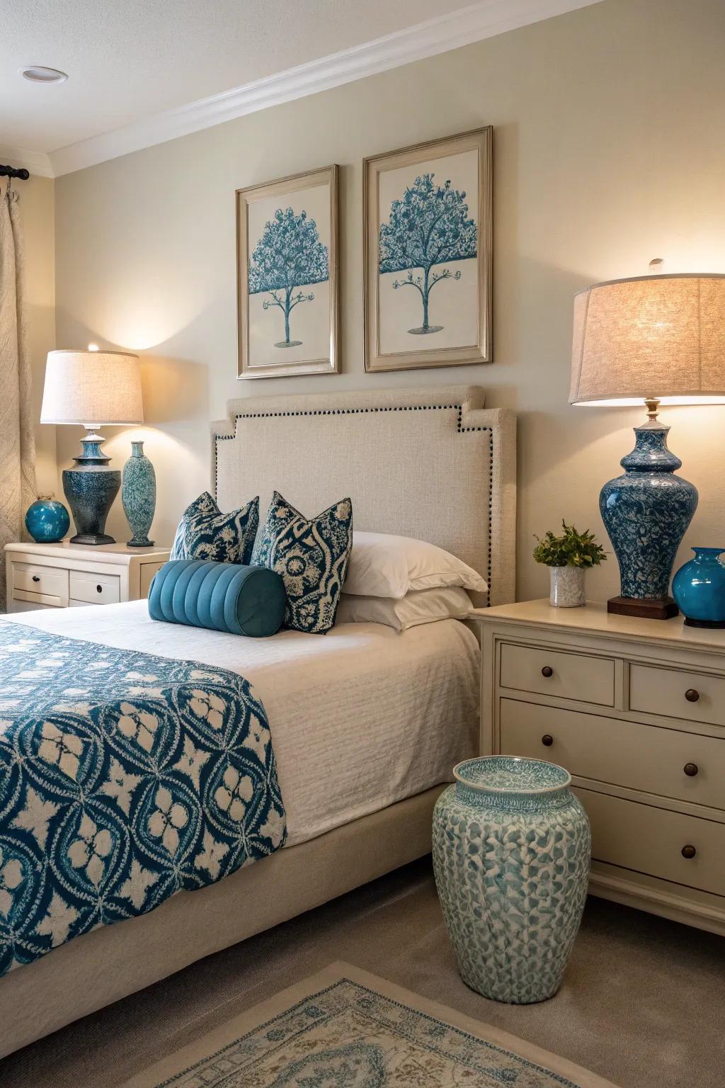 The decorations offer flair and appeal.