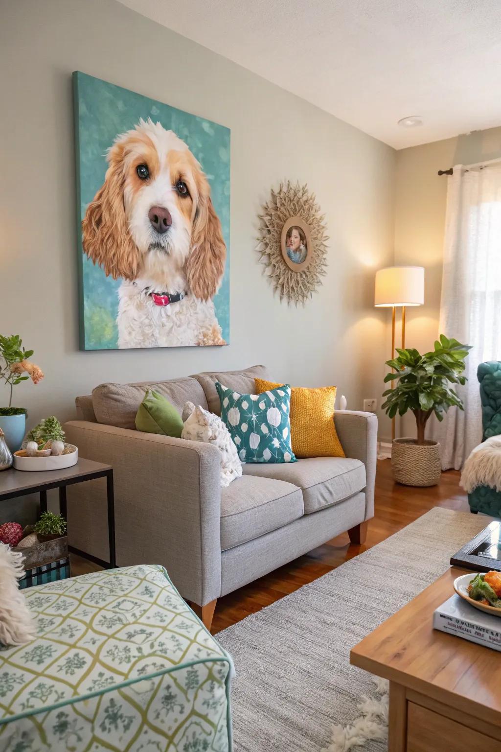 Pet artworks honor your beloved pets.