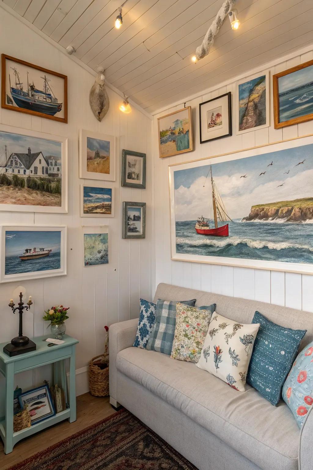 Regional art enriches spaces with authenticity and uniqueness.