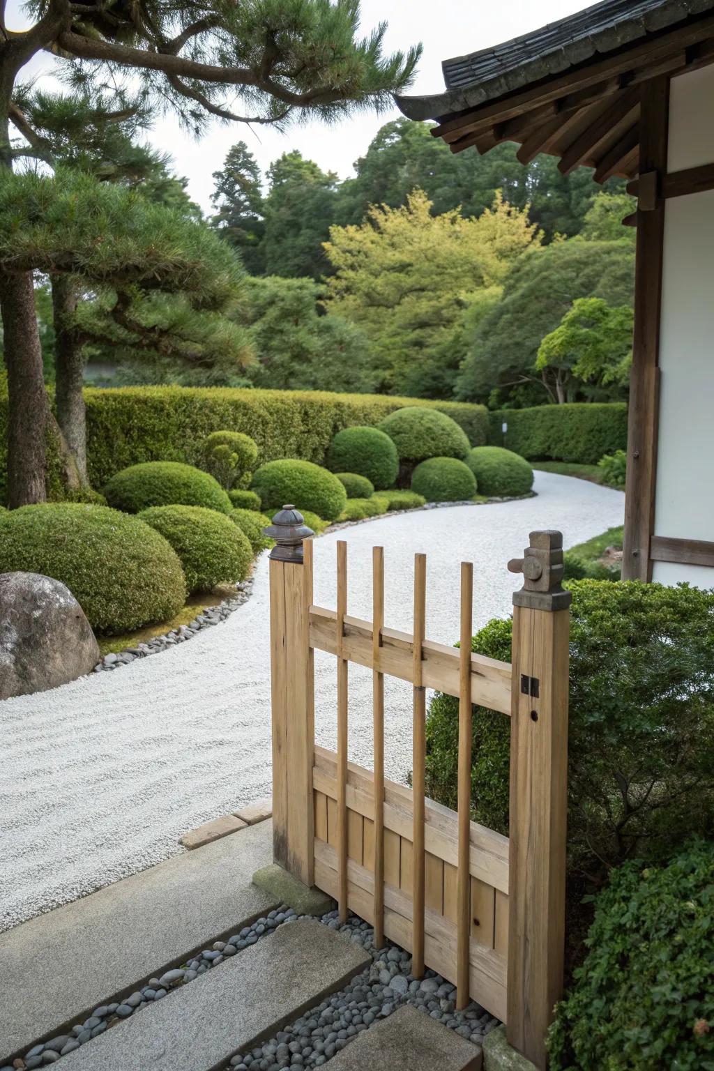 Zen-inspired guards offer serenity and simplicity.