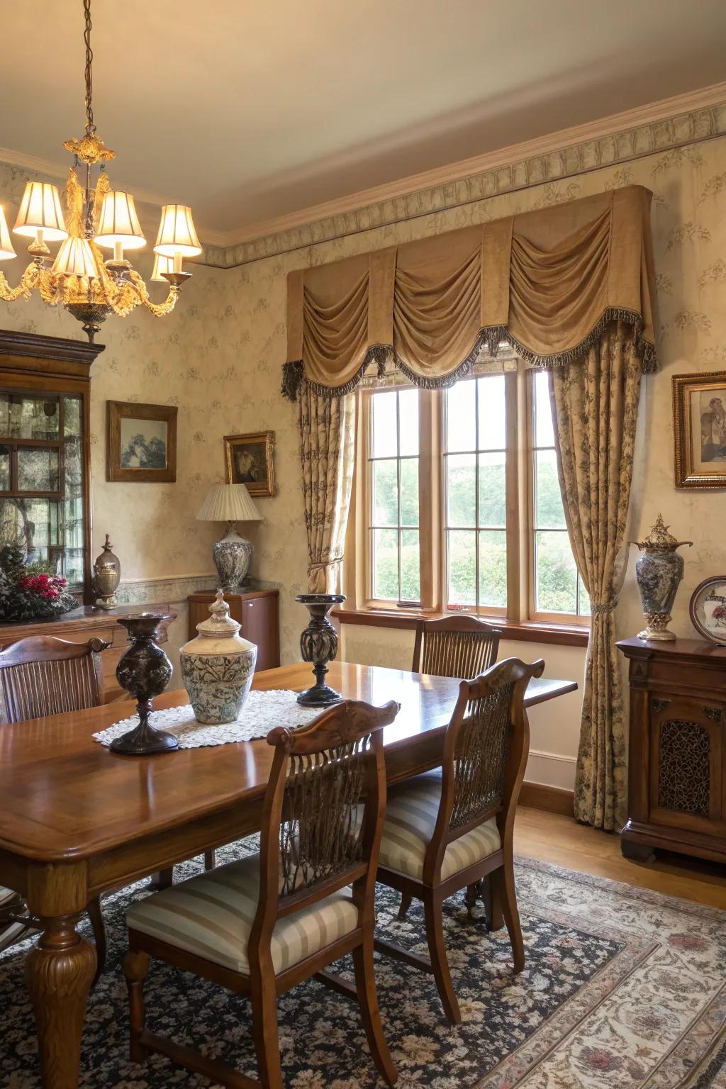 Elevate your windows using a timeless headrail.