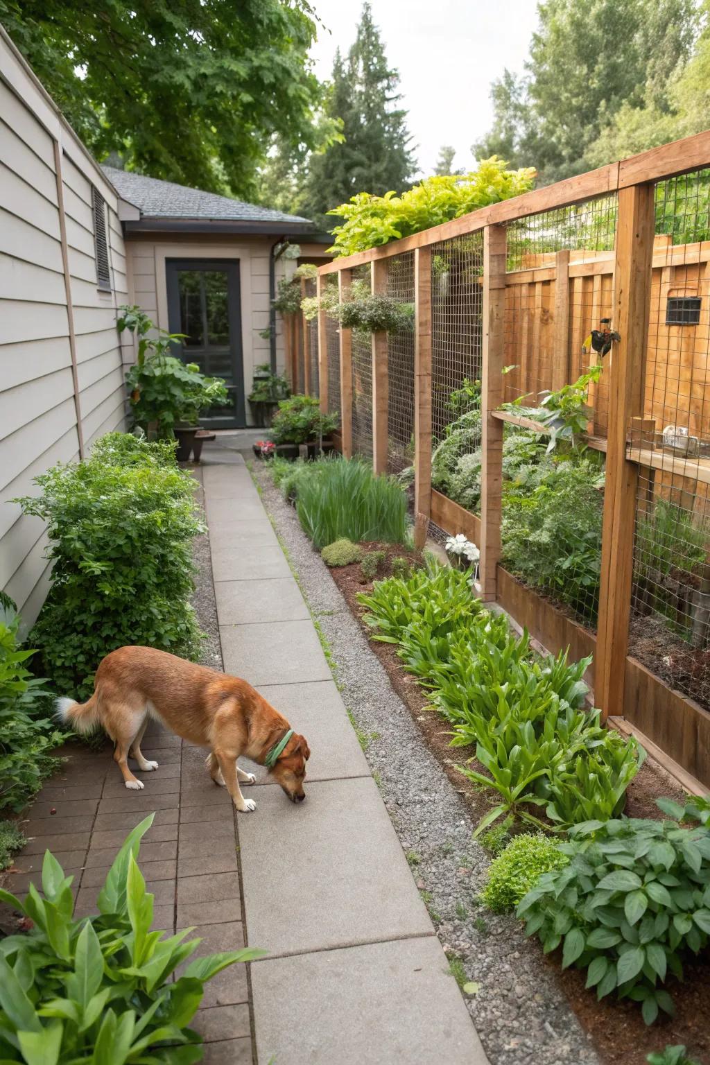 Pet-safe greenery ensures well-being and beauty.