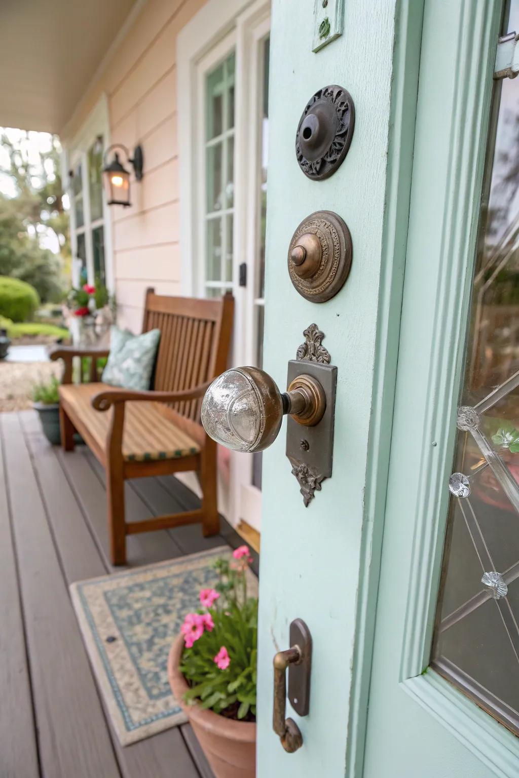 Add quirky charm with varied knobs.