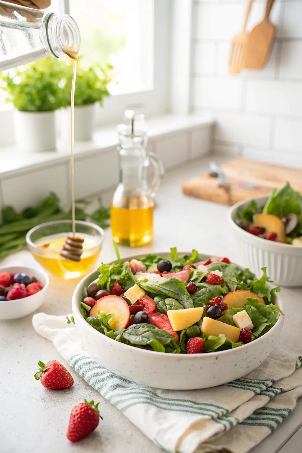 Refresh the palate with a vibrant summer salad.