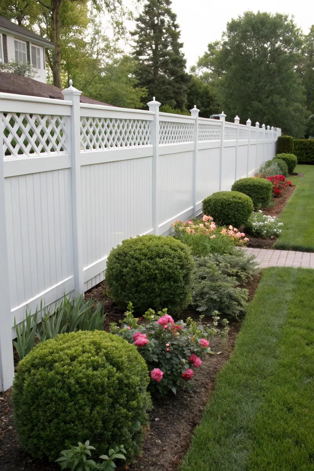 Resin grid combines classic style with modern convenience.