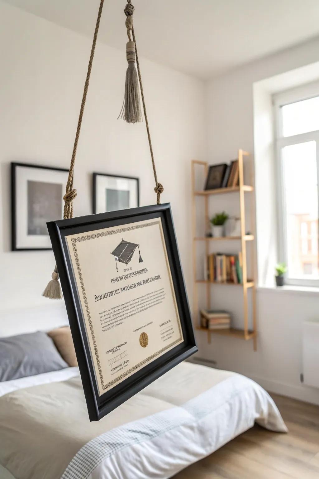 Floating displays offer a modern and airy aesthetic.