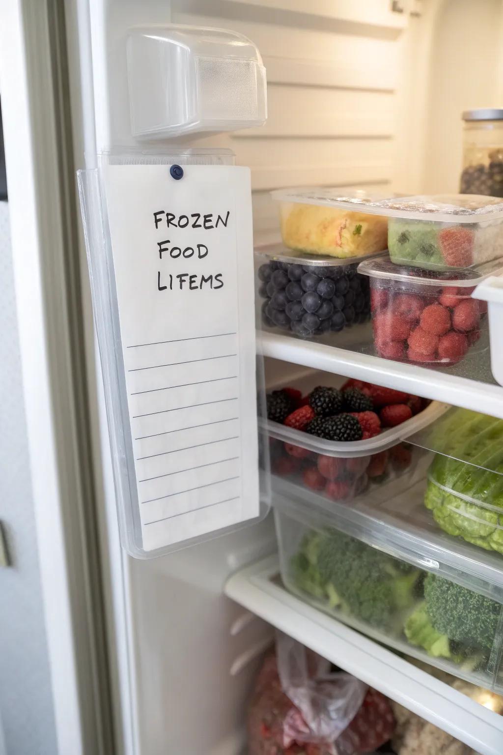 Frozen foods provide convenience.