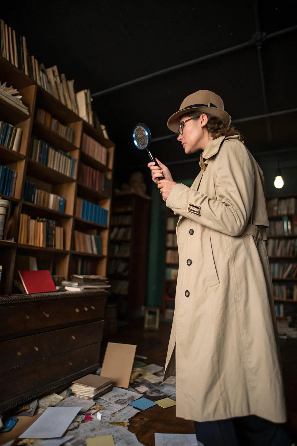 Solve enigmas in style with a solver-themed robe.