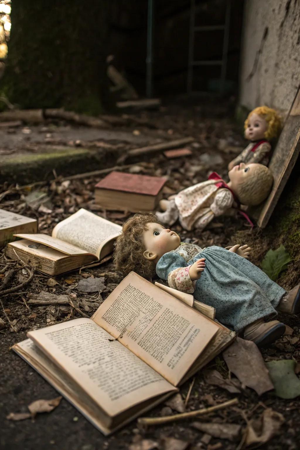 Discover eerie artifacts that hint at a haunted past.