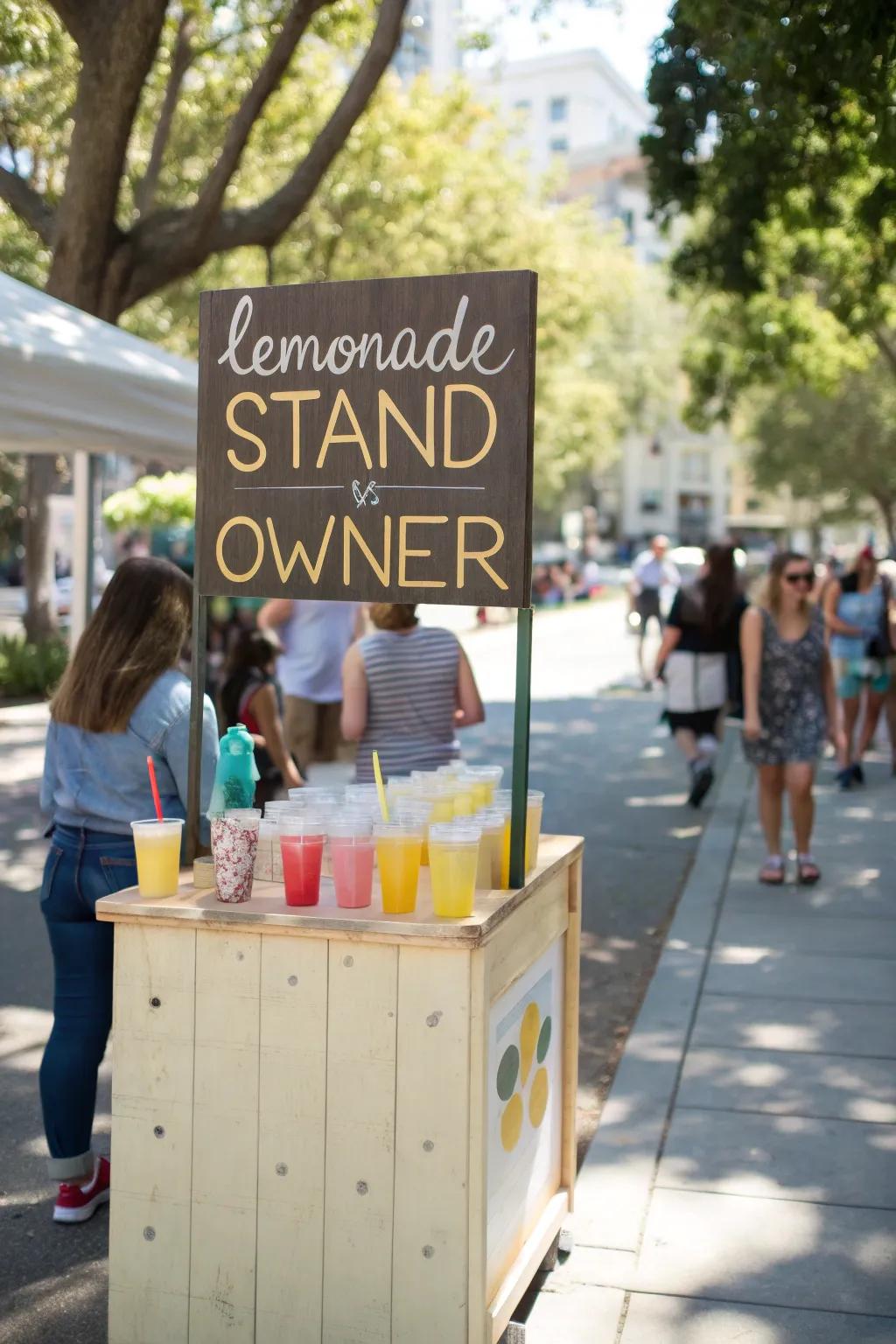Customized markers make your booth uniquely yours.