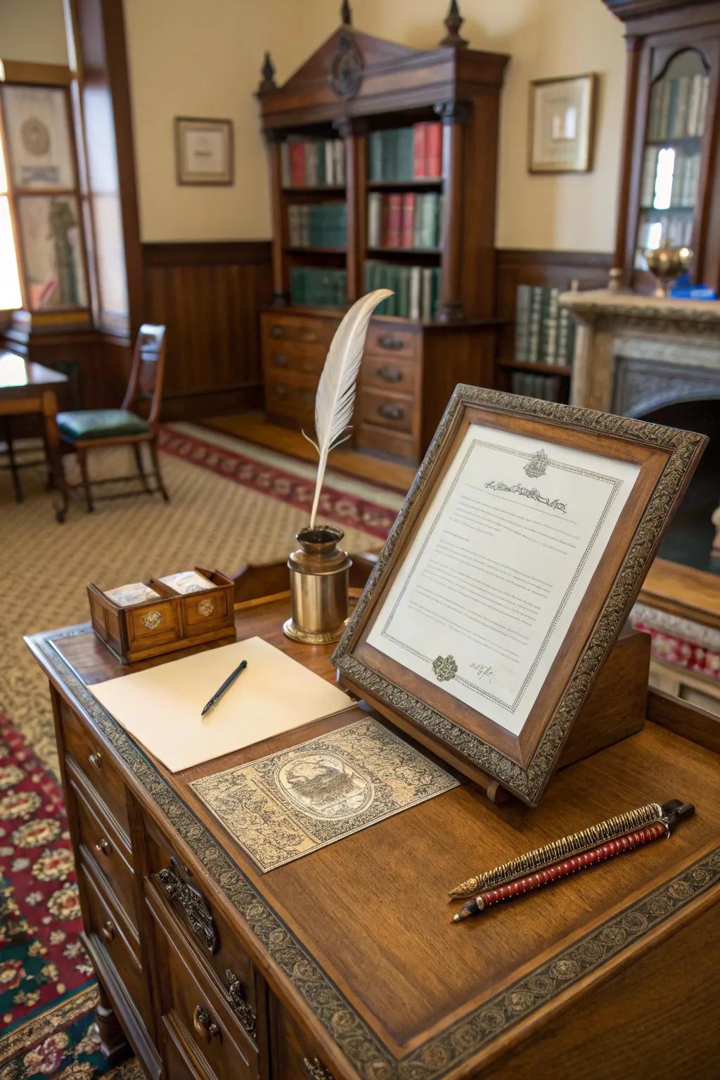 Bring a hint of nostalgia to your space with a classic-inspired frame.