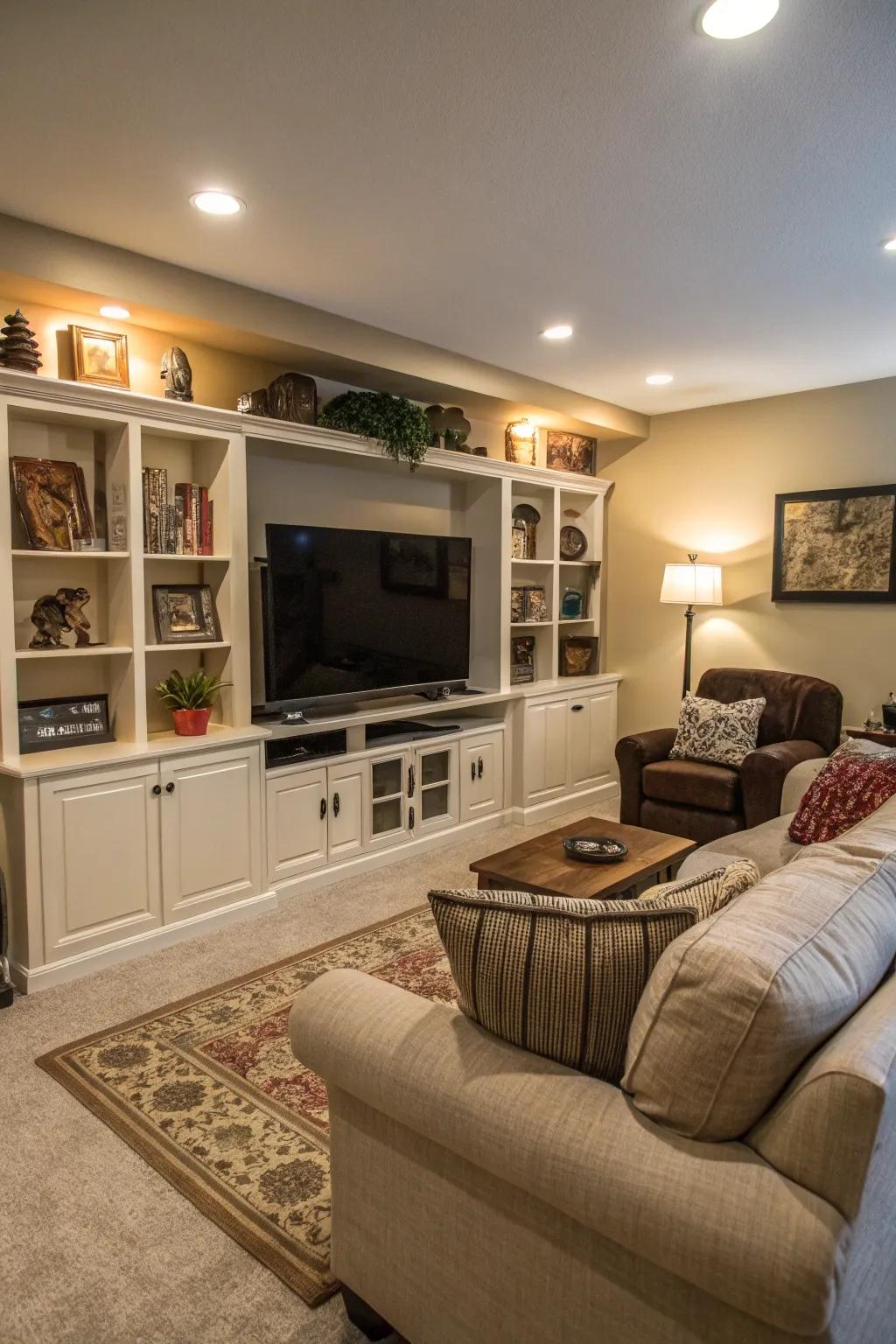 Functional layouts improving relaxation and viewing pleasure.