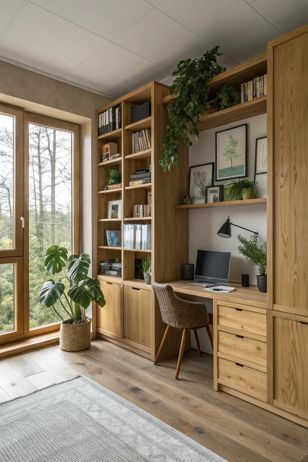 Sustainable materials for eco-friendly design.