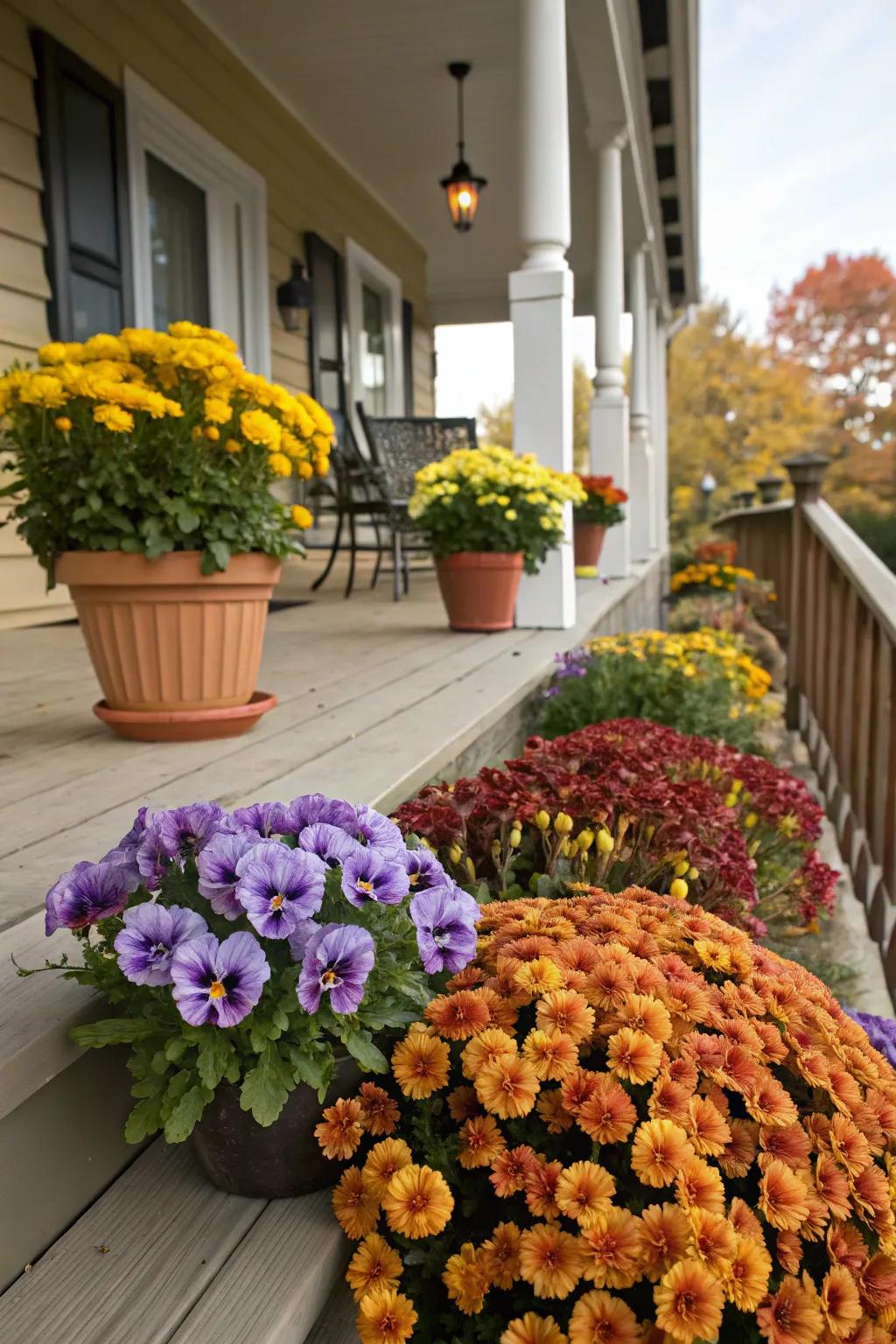 Seasonal plant arrangements keep your space fresh and festive.