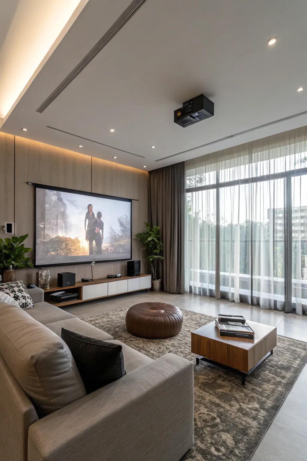 Concealed tech offers a seamless and sophisticated aesthetic.