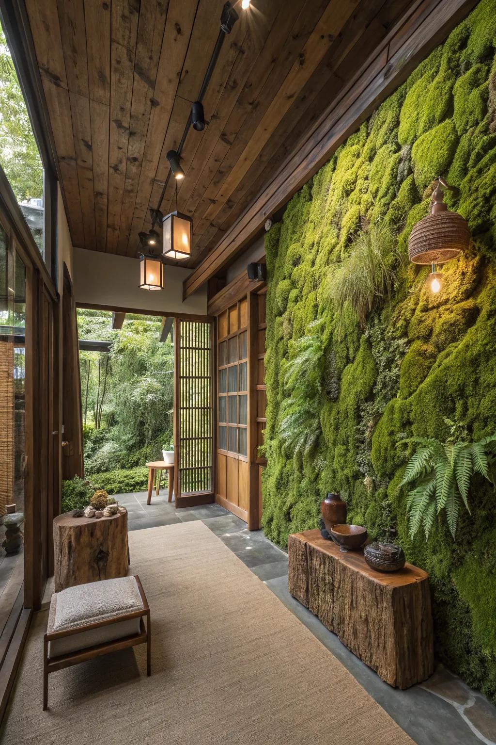 Forest greens connect your space to nature.