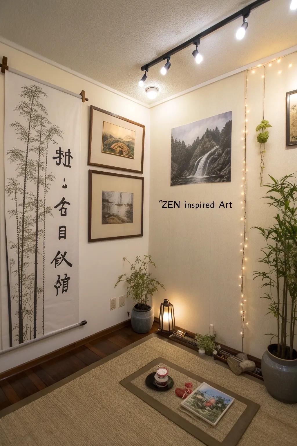 Tranquil art elevates tranquility.