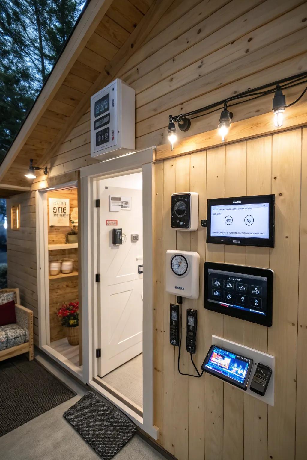 Home tech makes your bunkhouse easy to use.