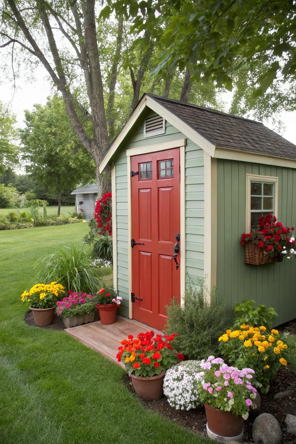 A striking splash of color that makes a statement.