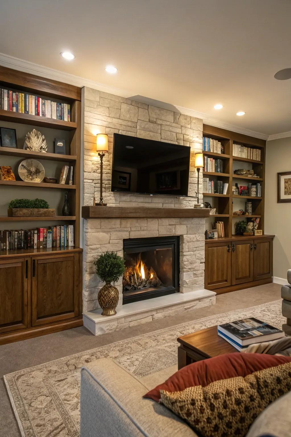 Combined tech creates a seamless and stylish design.