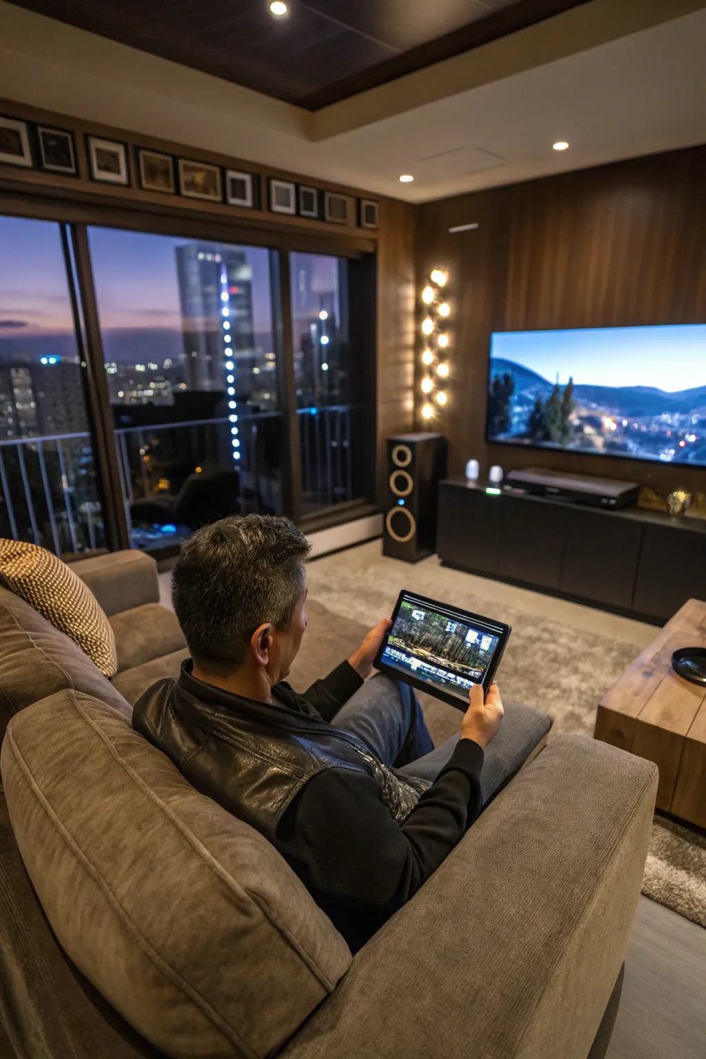 Smart technology adds ease and sophistication.