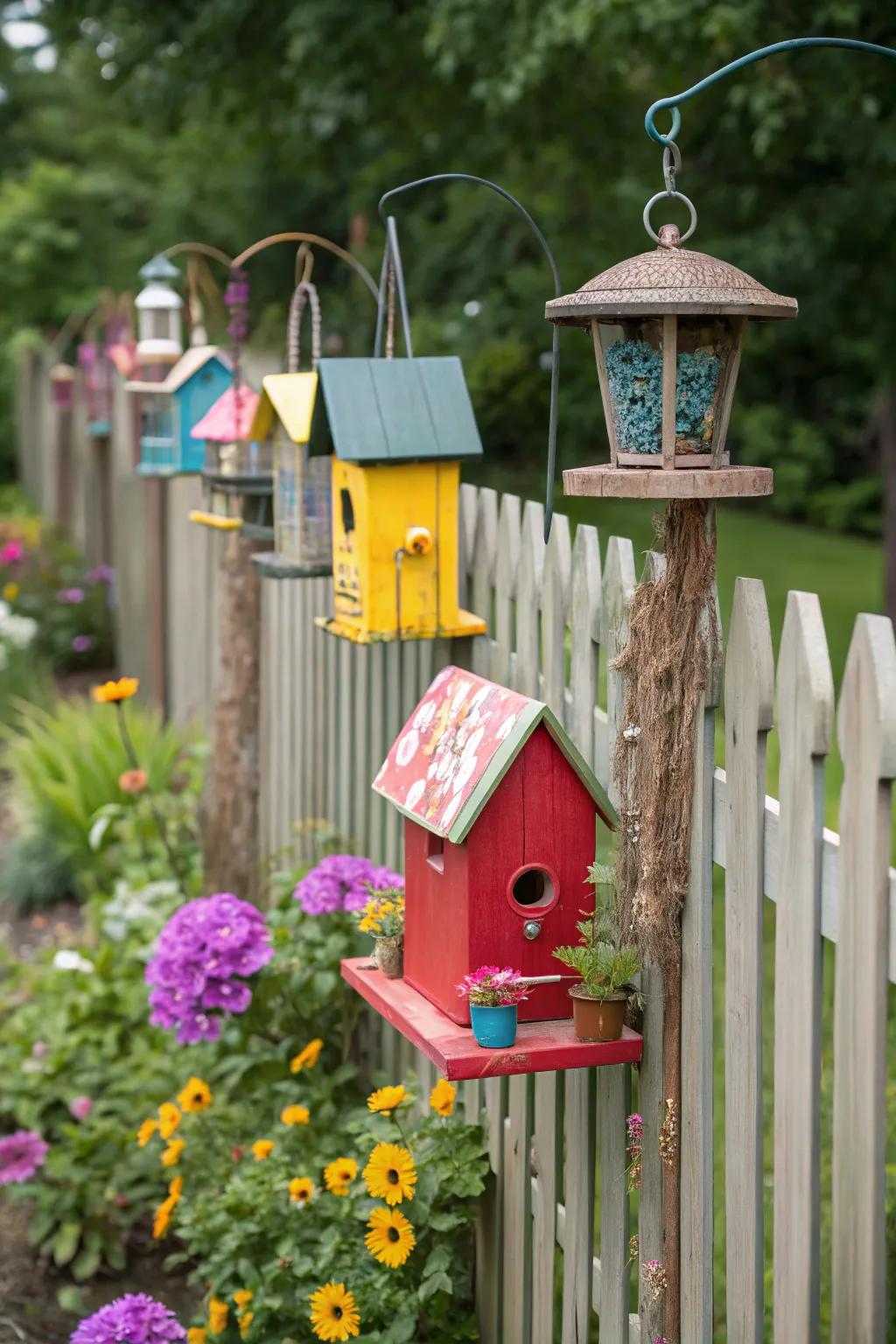Avian-friendly enhancements inject vitality and activity into fence landscapes.