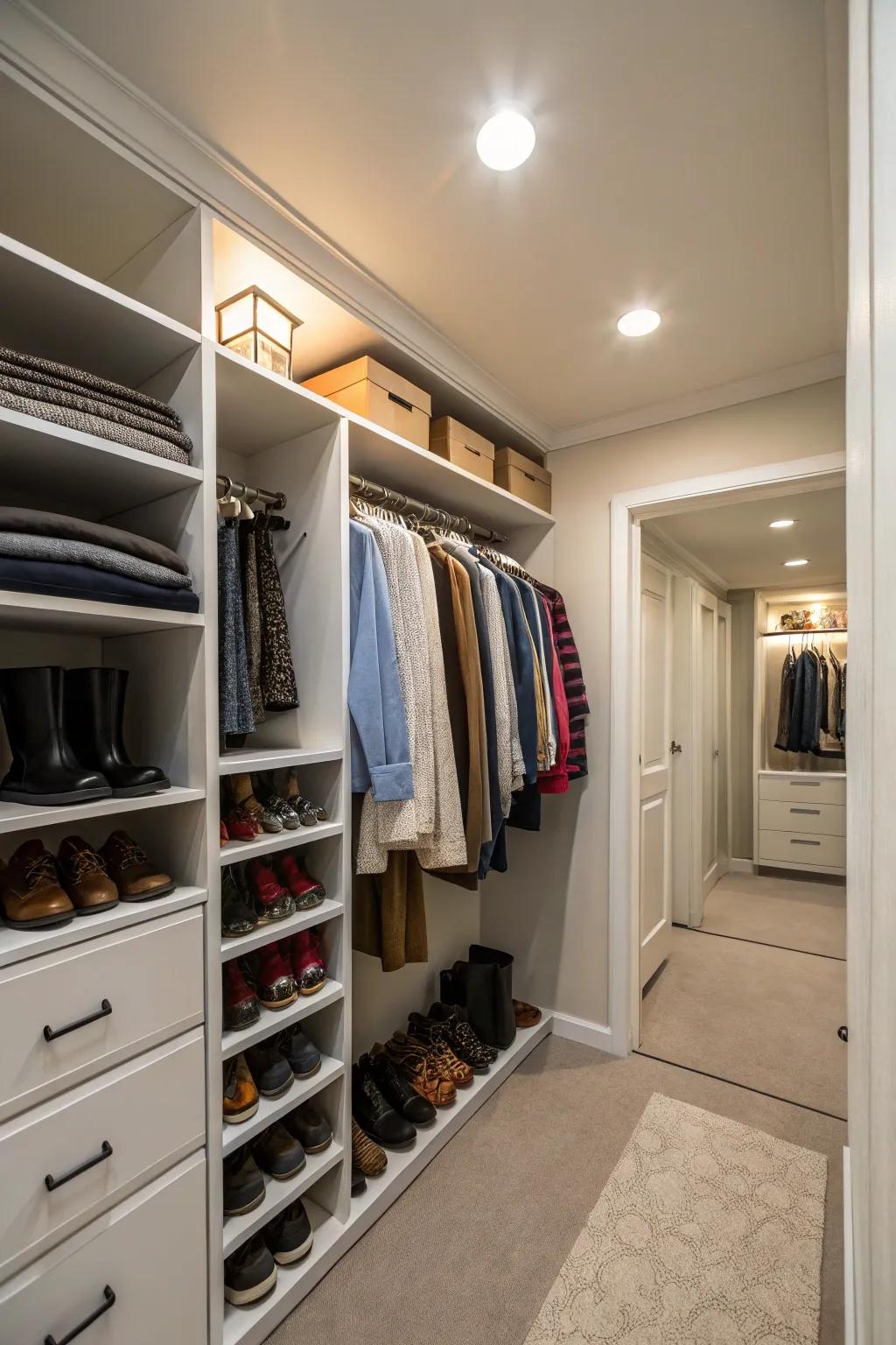 Spotlights offer a smooth and simple design.