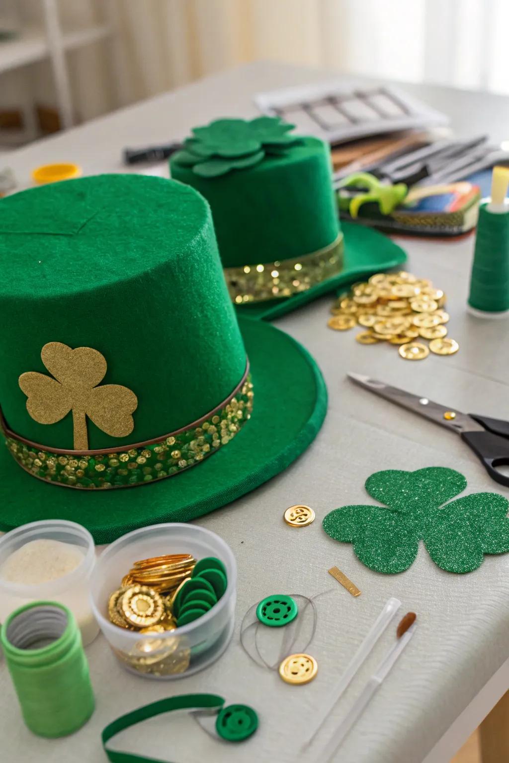 Incorporate a touch of whimsy using a do-it-yourself headwear-making station.
