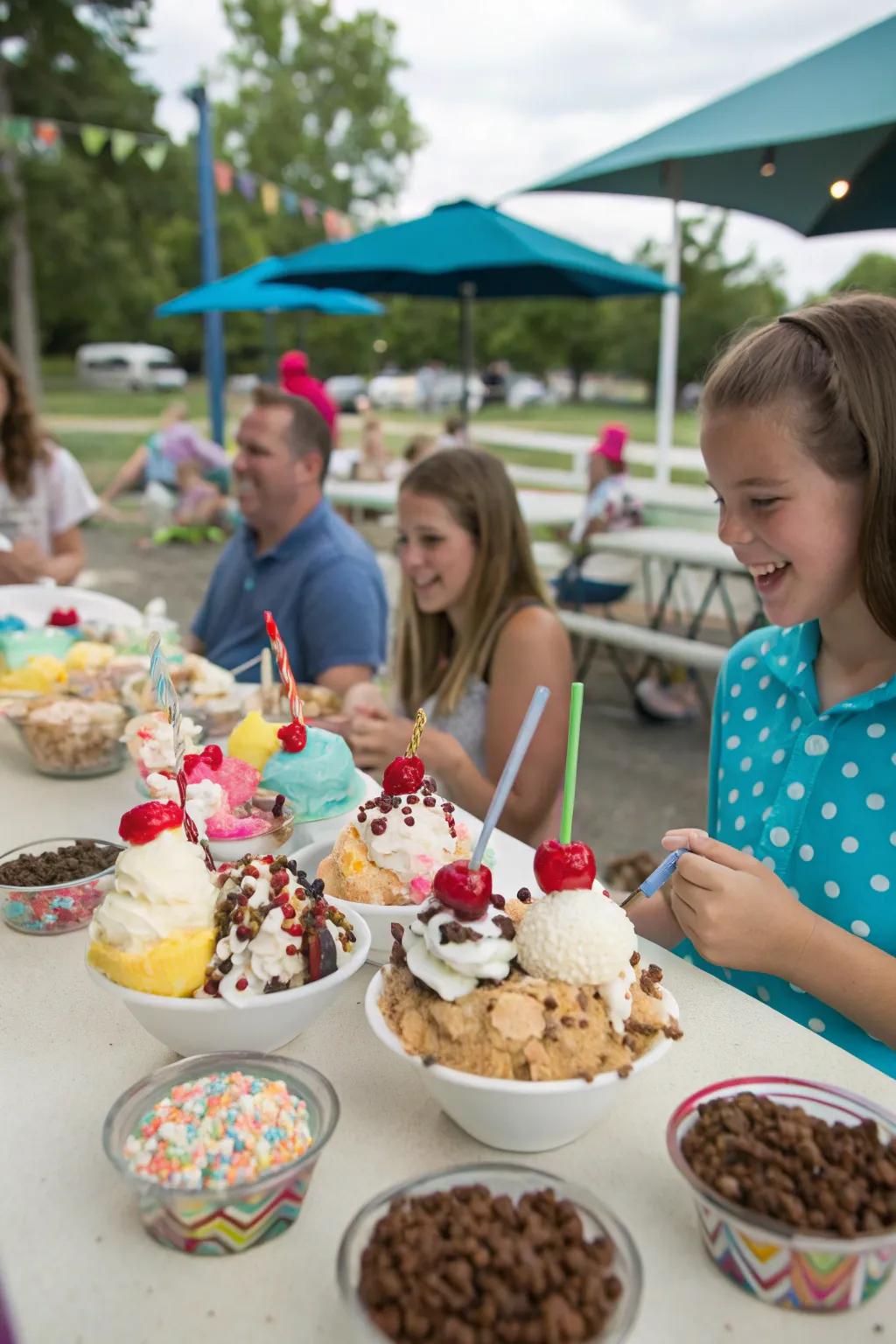 Sweeten your summer featuring a fun frozen treat social.