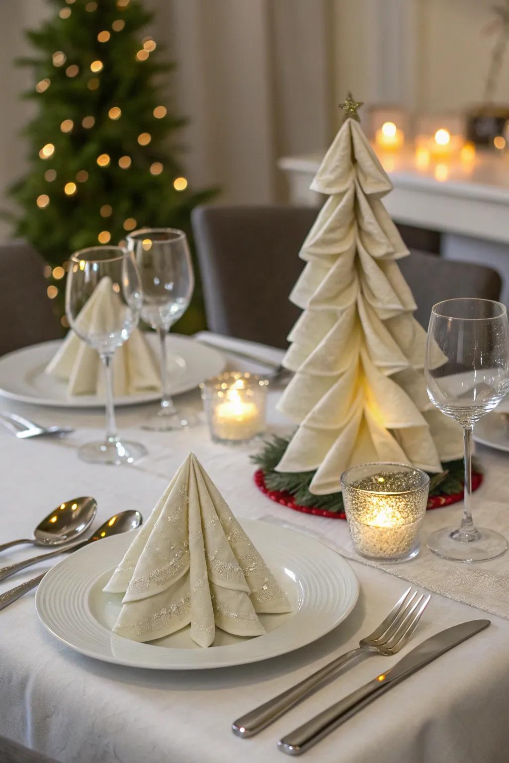 Event-Based napkin folds for celebratory moments.