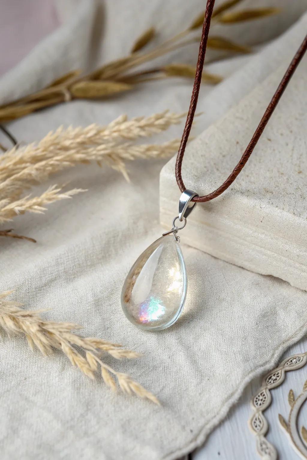 Illuminate your aesthetic with the natural splendor of repurposed glass pendants.