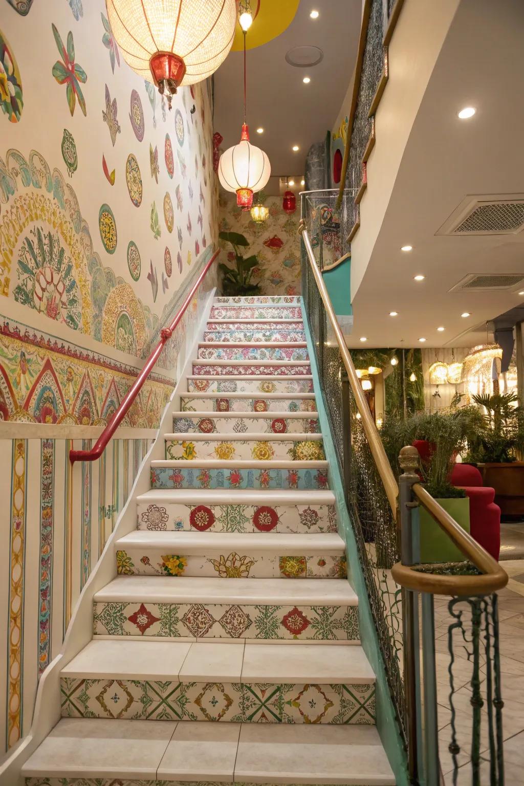 Introduce playfulness through fun designs.