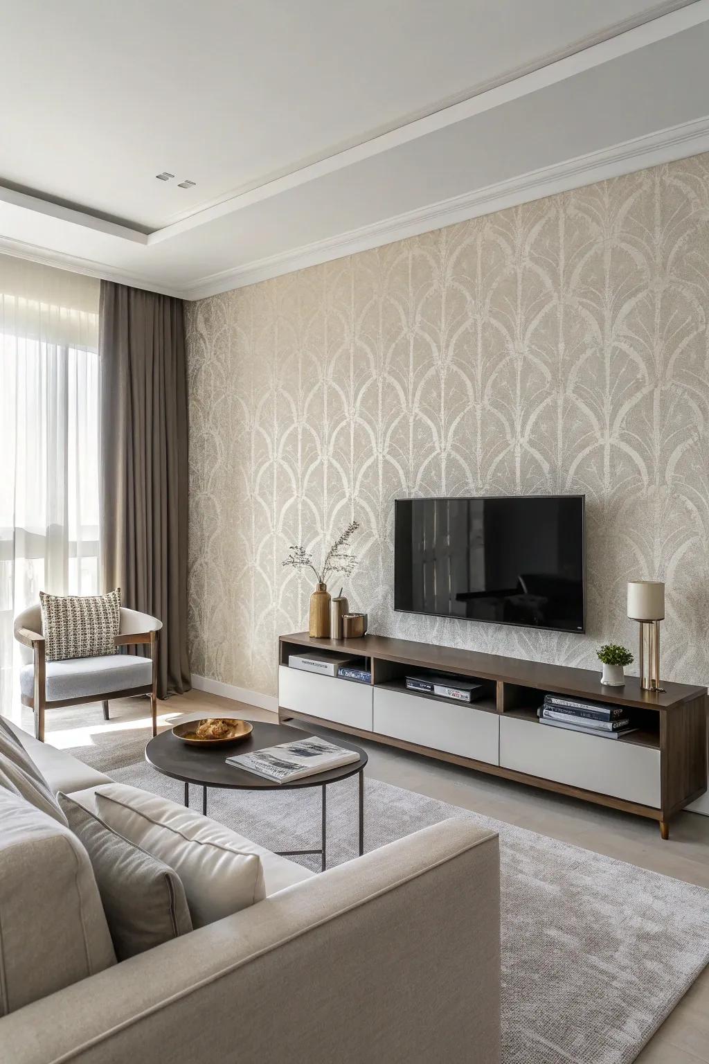 Achieve beauty with subtle textures that enhance minimalist design.