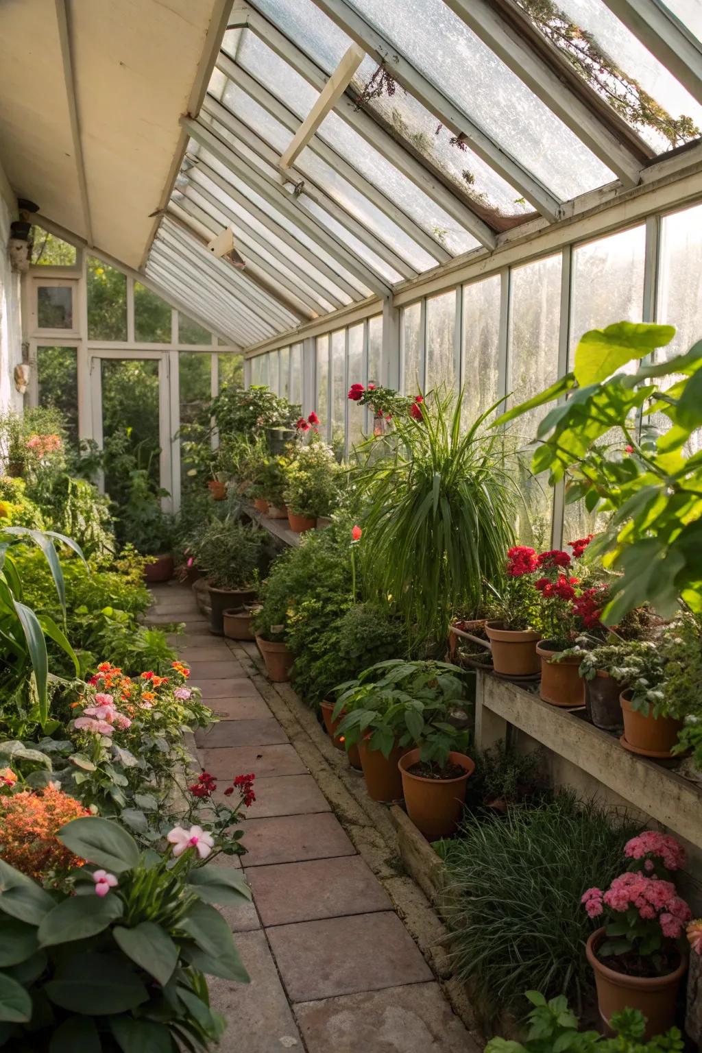 Transform your attic into a lush indoor garden.