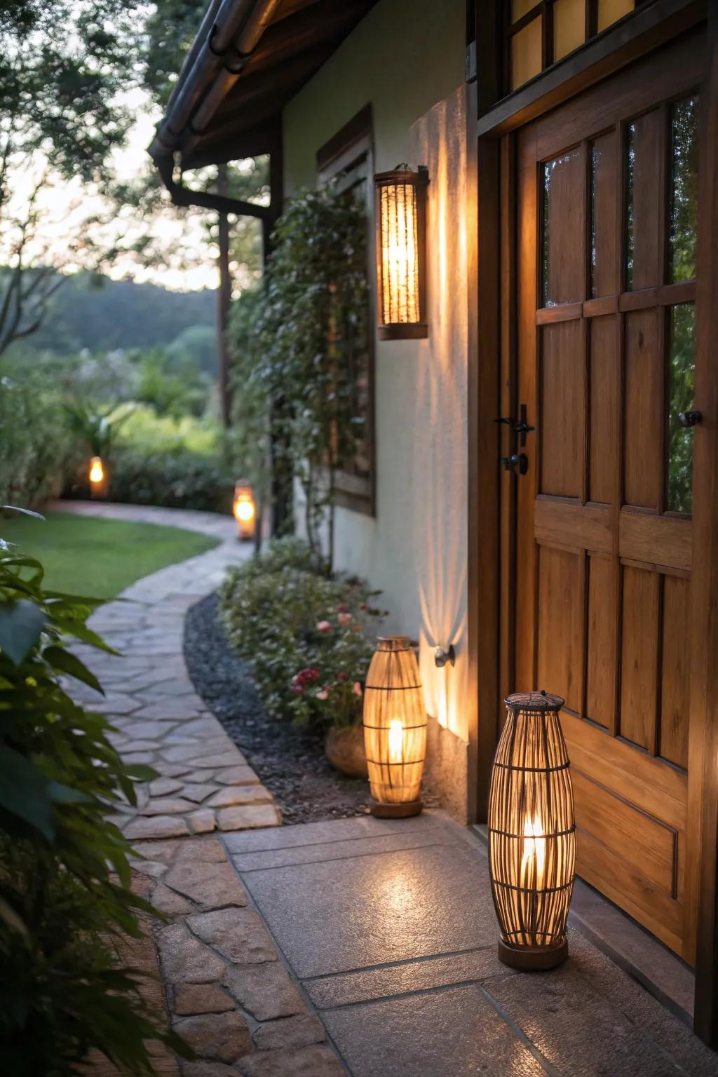 Bamboo lights are soft, natural, and eco-friendly.