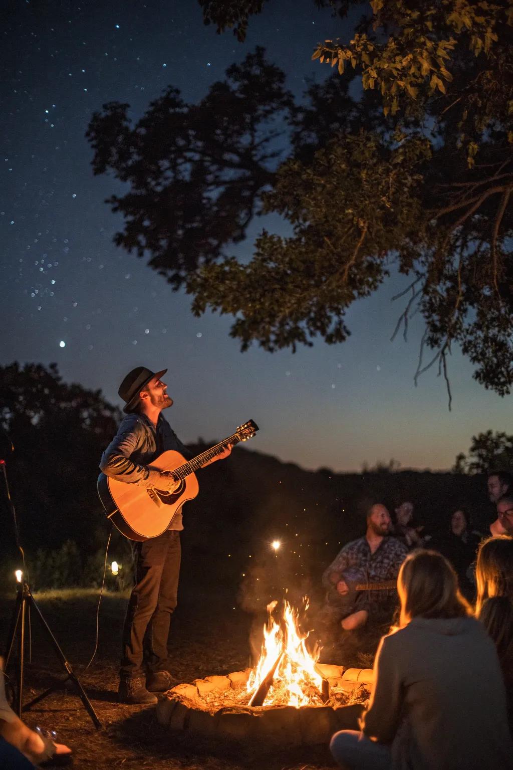 A live show can be a delightful surprise for your guests.
