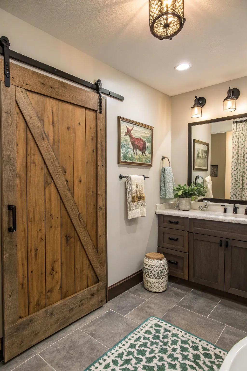 A mix of textures introduces appeal and elevates the design.