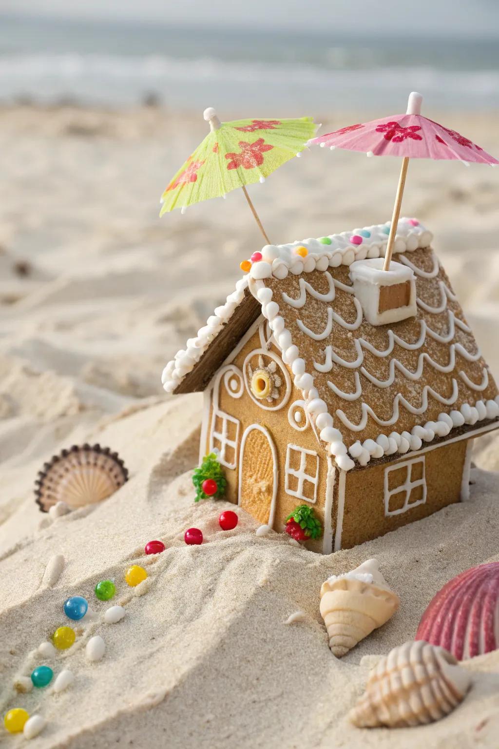 Bright drink umbrellas perfect for a beachy sensation.