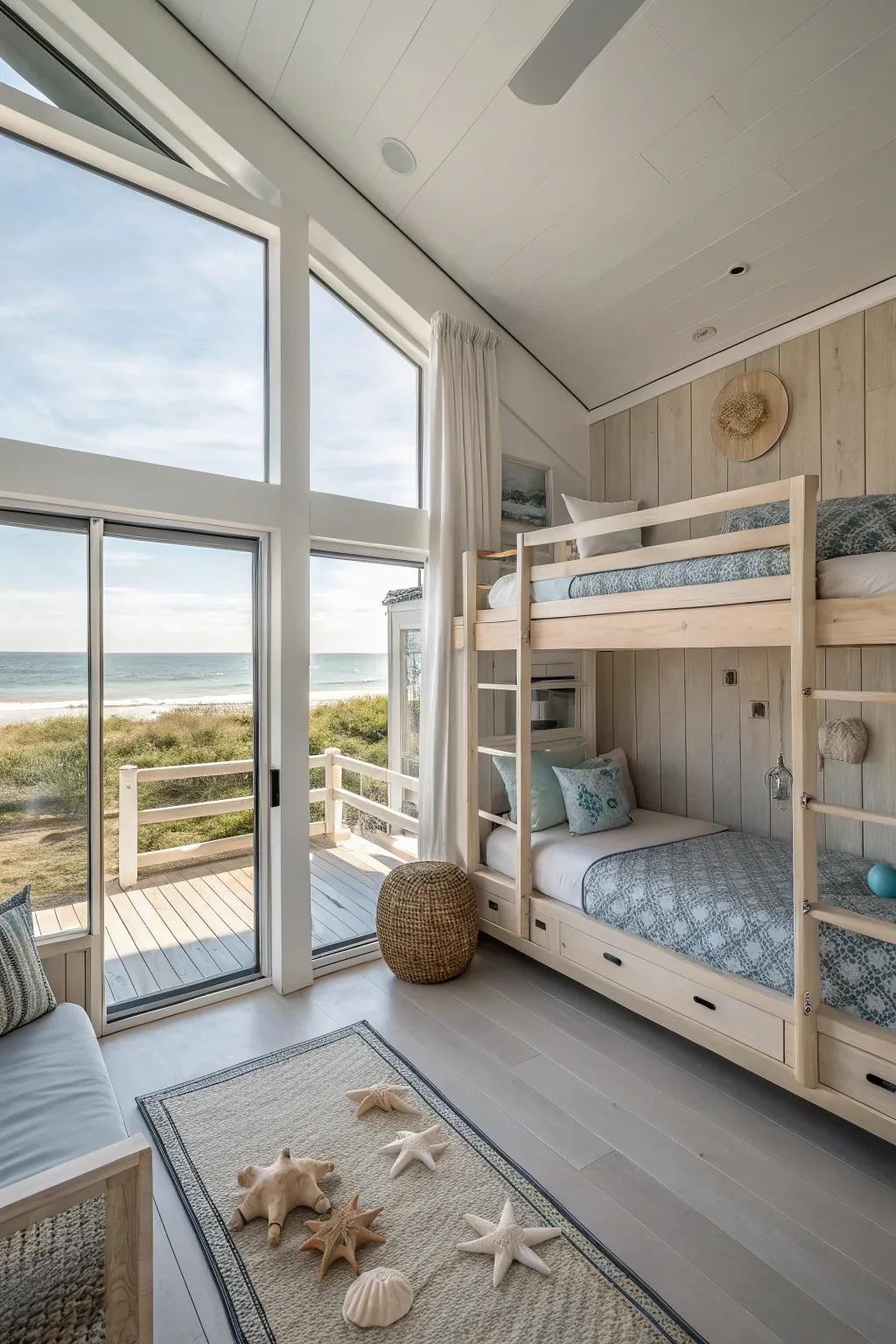 An open idea design enhances communal living.