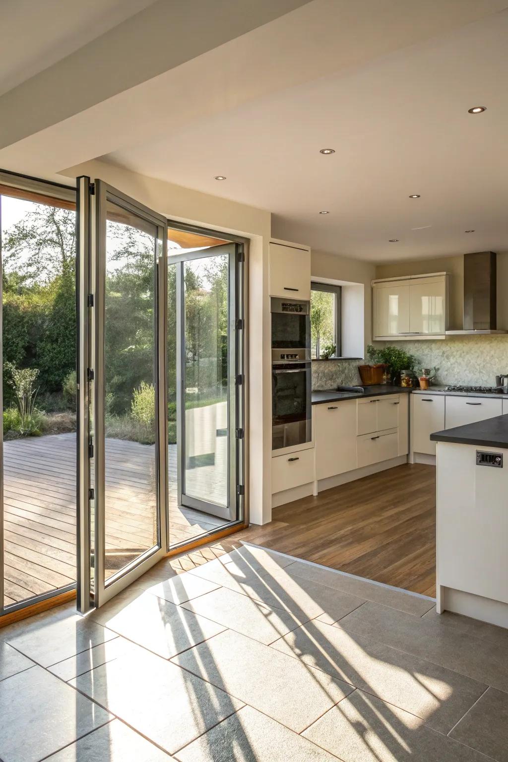 A hidden shield allows fresh air in while keeping pests out.